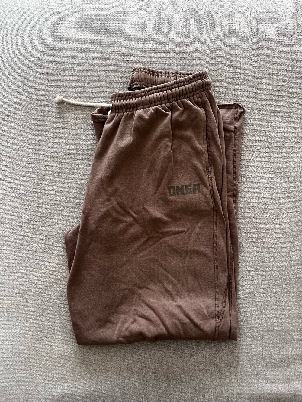 Oneractive Brown Drawstring Jogger Pants